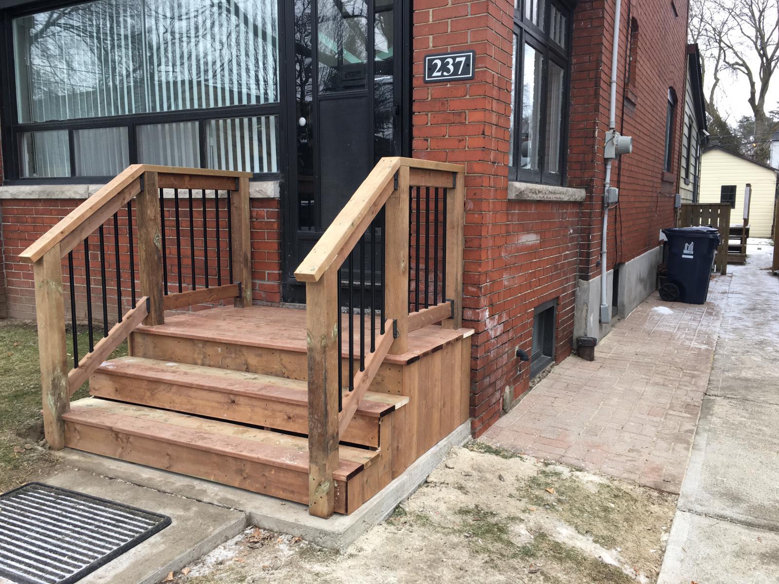 Wood Stairs