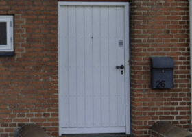 Front Door Replacement - Before
