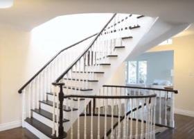 Hardwood Installation - Stair Refinish